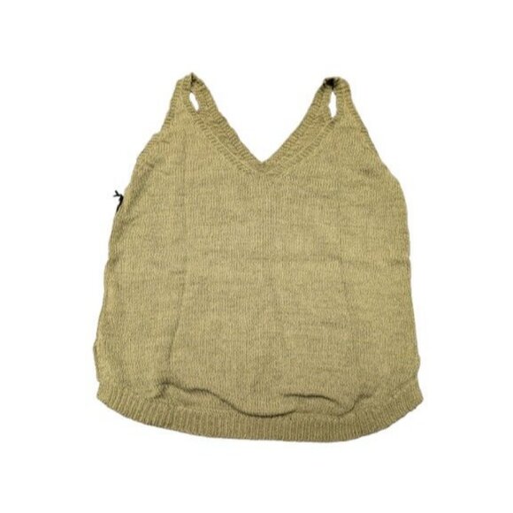 DYI Women's Sweater Tank Top Lichen Green Size Medium - Picture 2 of 8